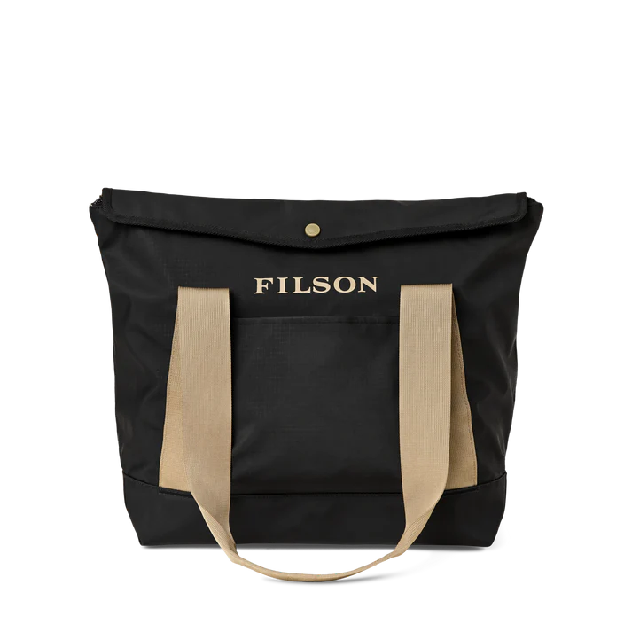 All Weather Tote Bag- Black/Covert